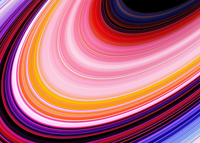 colorful abstract swirl