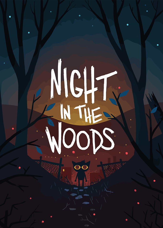 Night in the Woods Poster