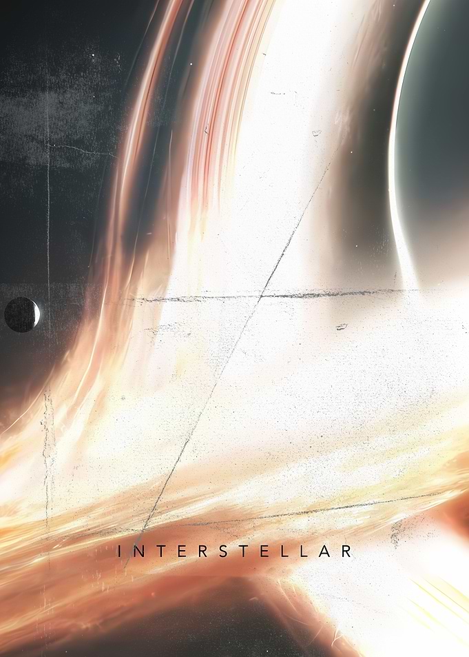 Interstellar Black Hole Poster