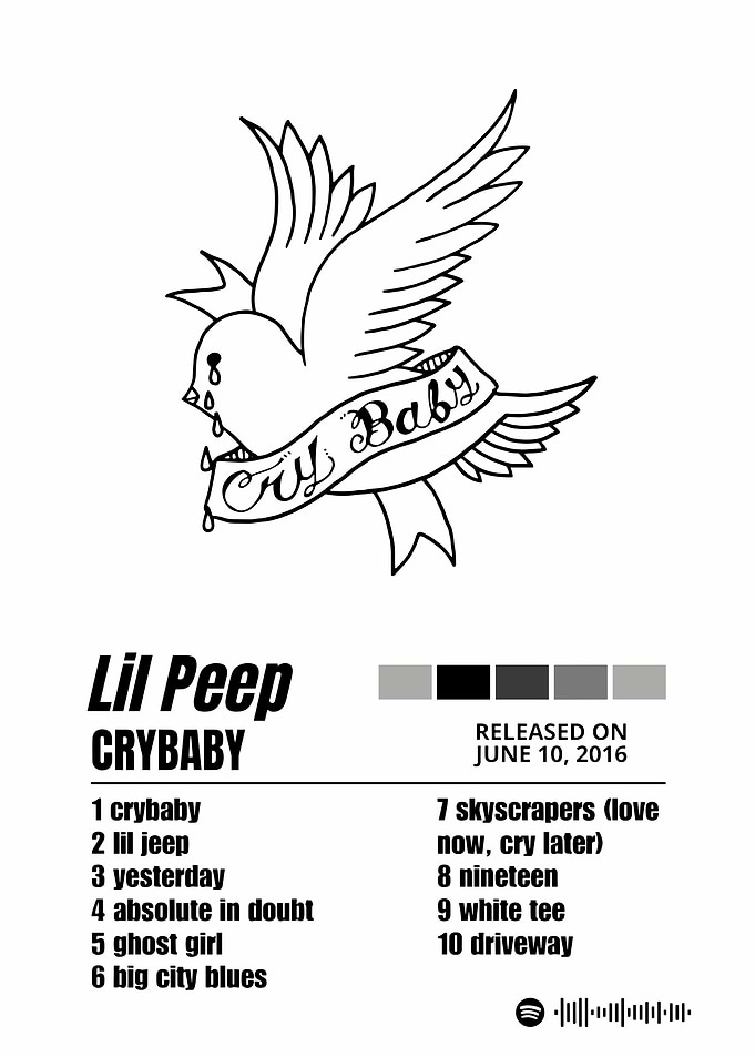 Lil Peep Crybaby Album Art