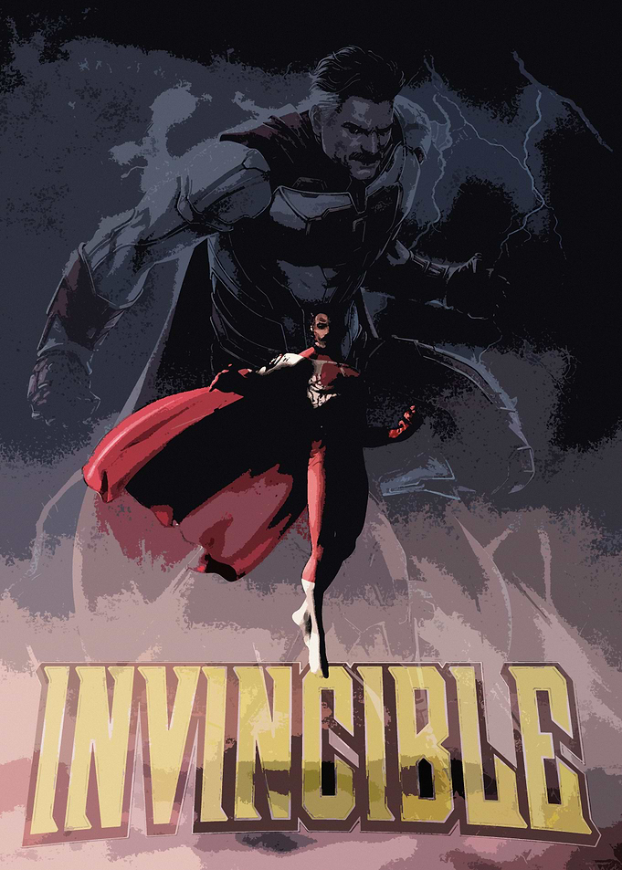 Invincible Comic Book Cover Art