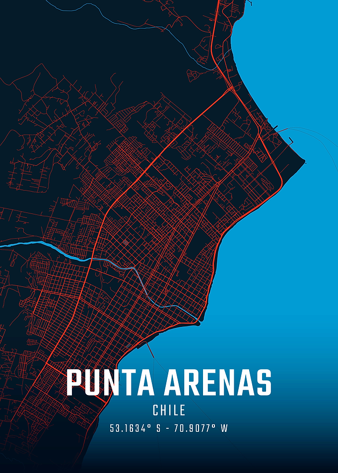 Punta Arenas City Map