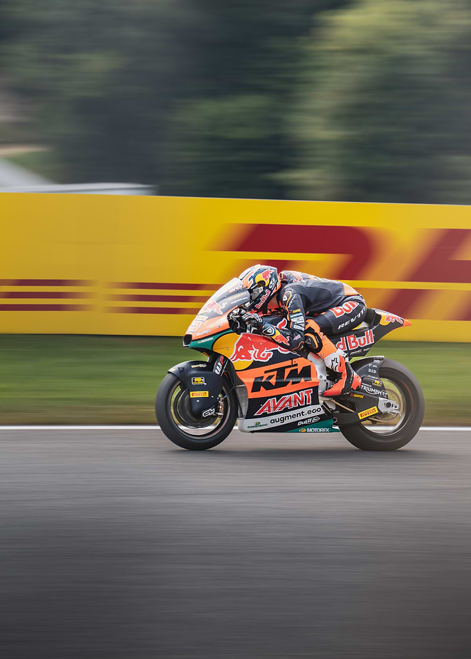Moto 2 bike on Red Bull Ring