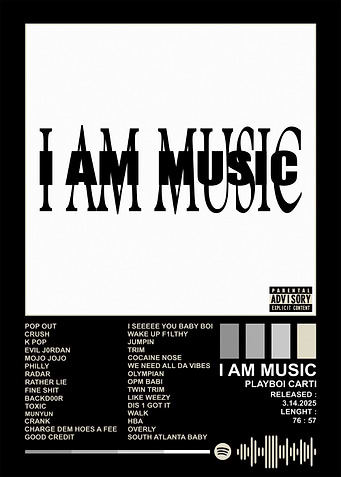 Playboi Carti - I AM MUSIC Album