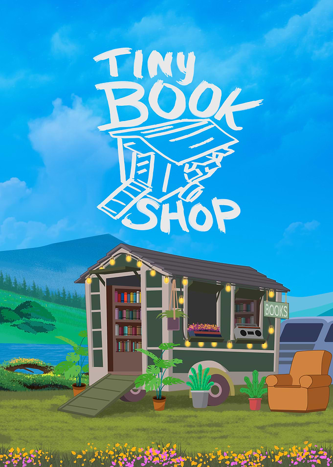 Tiny Book Shop Illustration