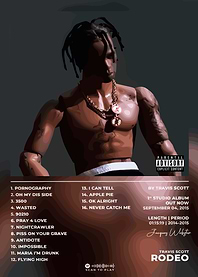 Travis Scott Rodeo Album Cover Art