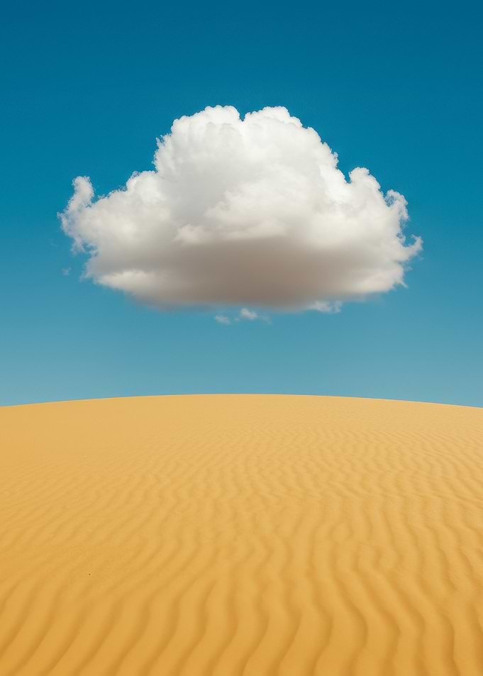 Desert Dune with Cloud