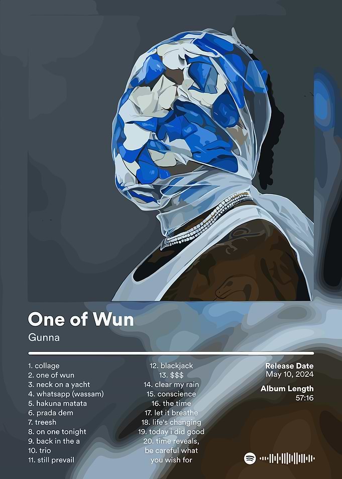 Gunna - One of Wun Album Cover