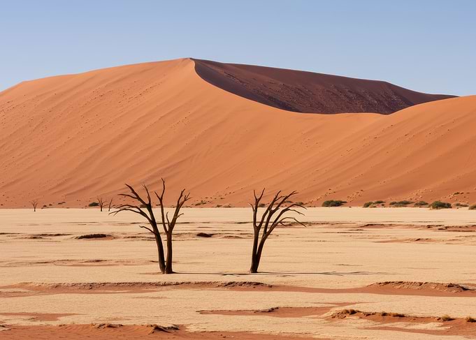 Namib Desert Landscape