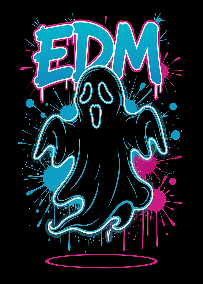 EDM Ghost Graphic