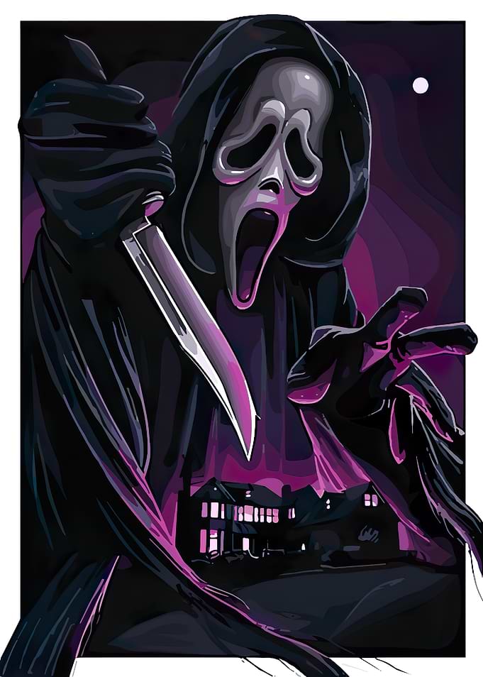 Ghostface with Knife
