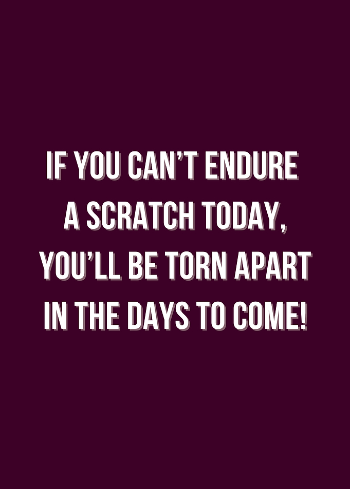 Motivational Quote on Endurance and Strength