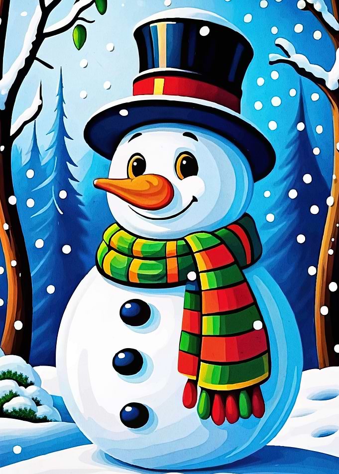 Snowman Winter Wonderland