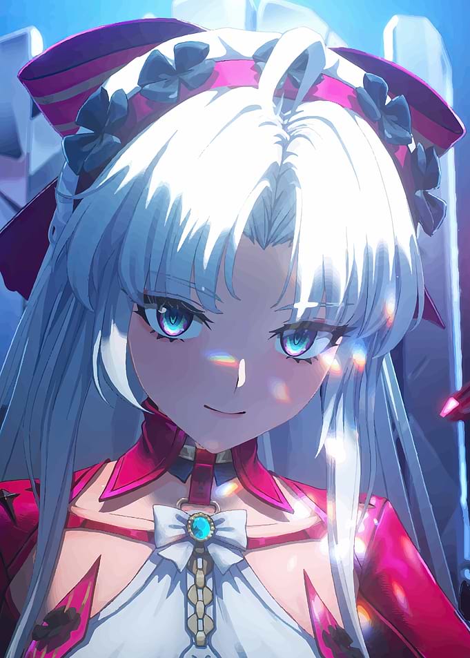 Girl with White Hair
