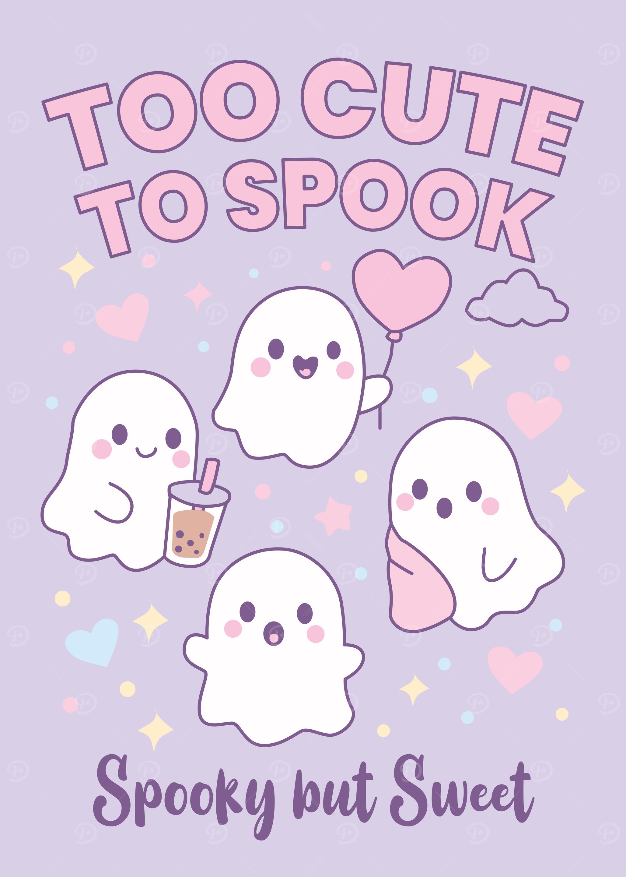 Cute Ghosts - Too Cute to Spook