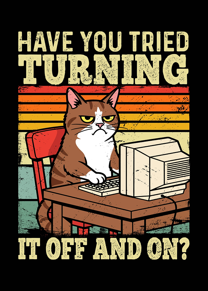 Grumpy Cat Computer Troubleshooting