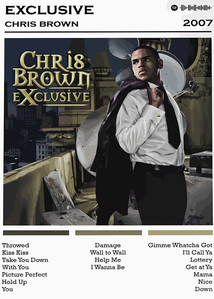 Chris Brown - Exclusive Album Cover