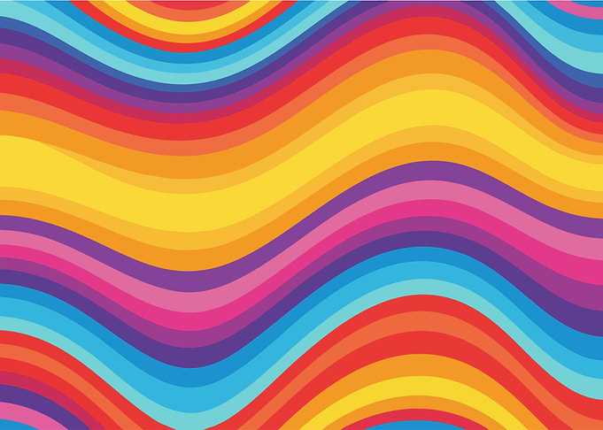 Colorful Wavy Abstract