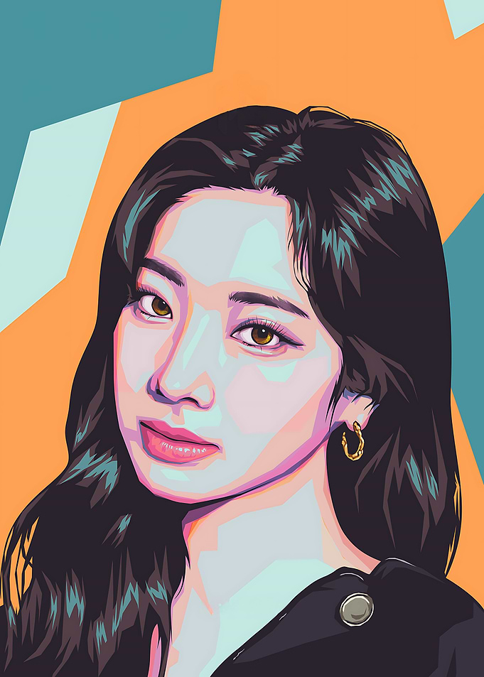 Kim Dahyun Pop Art