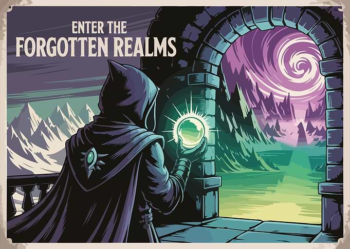 Enter the Forgotten Realms Poster