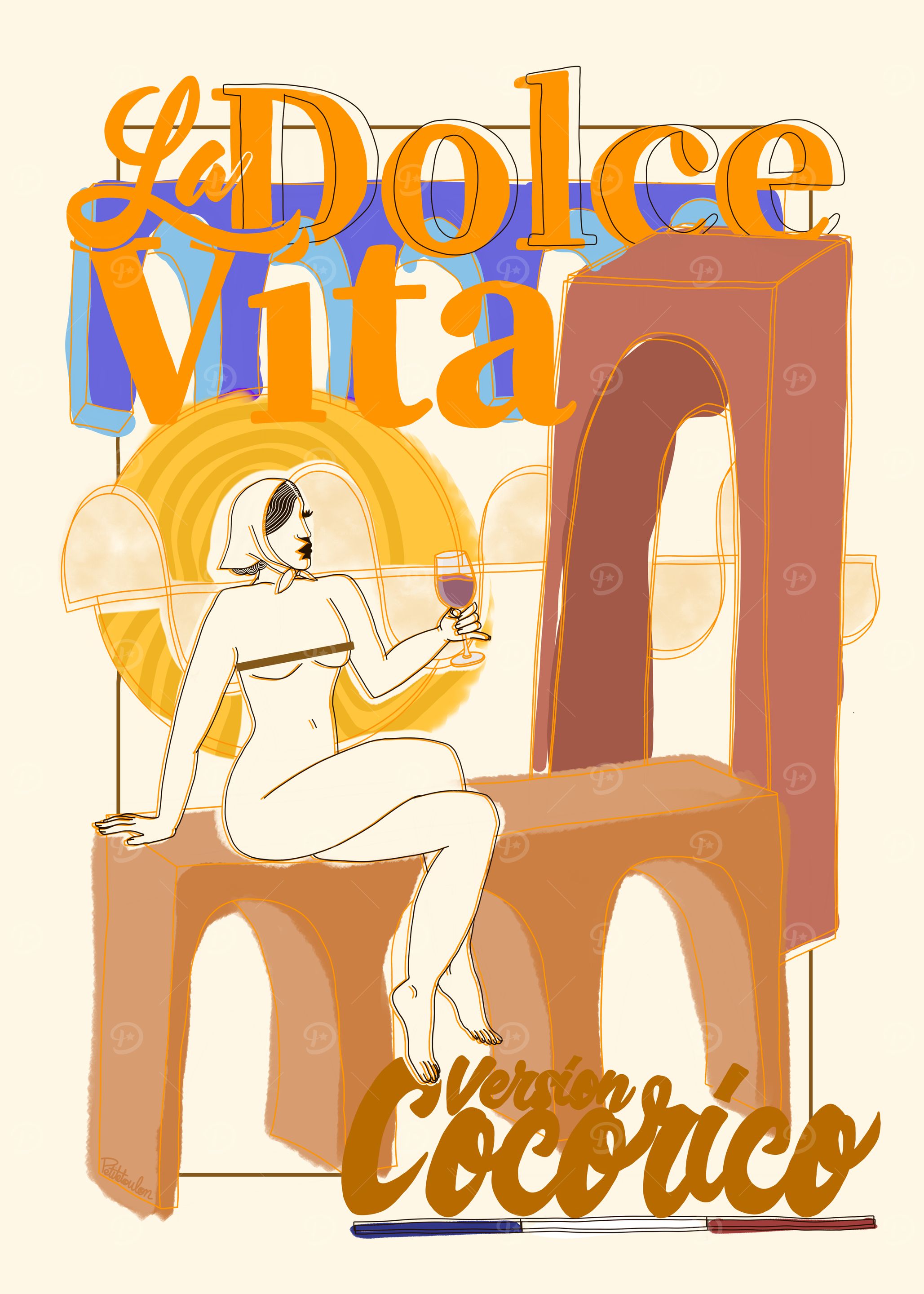 La Dolce Vita, Geometric Mediterranean