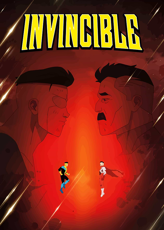 Invincible Comic Book Cover Art