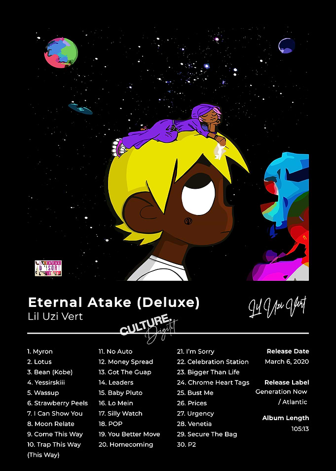 Lil Uzi Vert Eternal Atake (Deluxe) Album