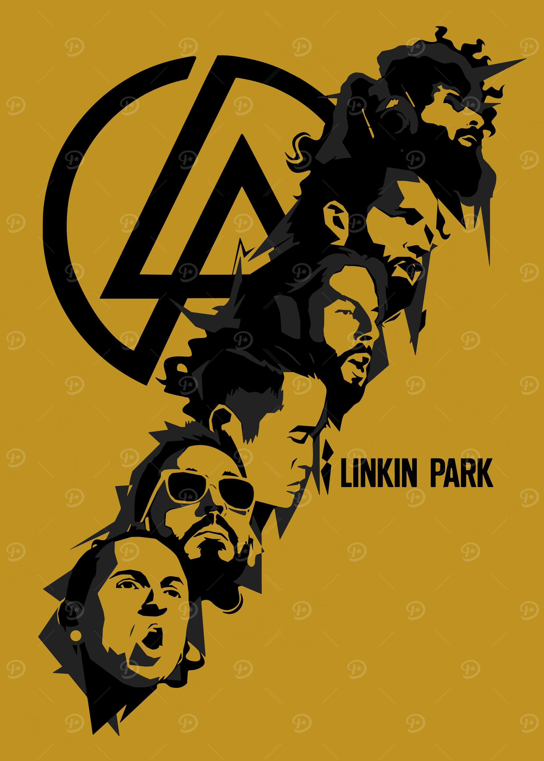 Linkin Park Band Portrait