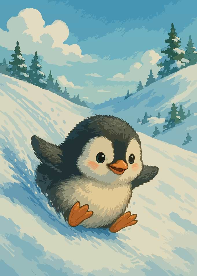 Penguin Glides and Winter Rides
