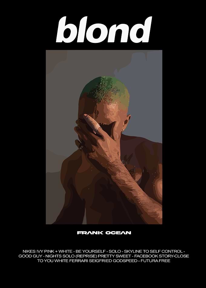 Frank Ocean Blond Album Cover Art