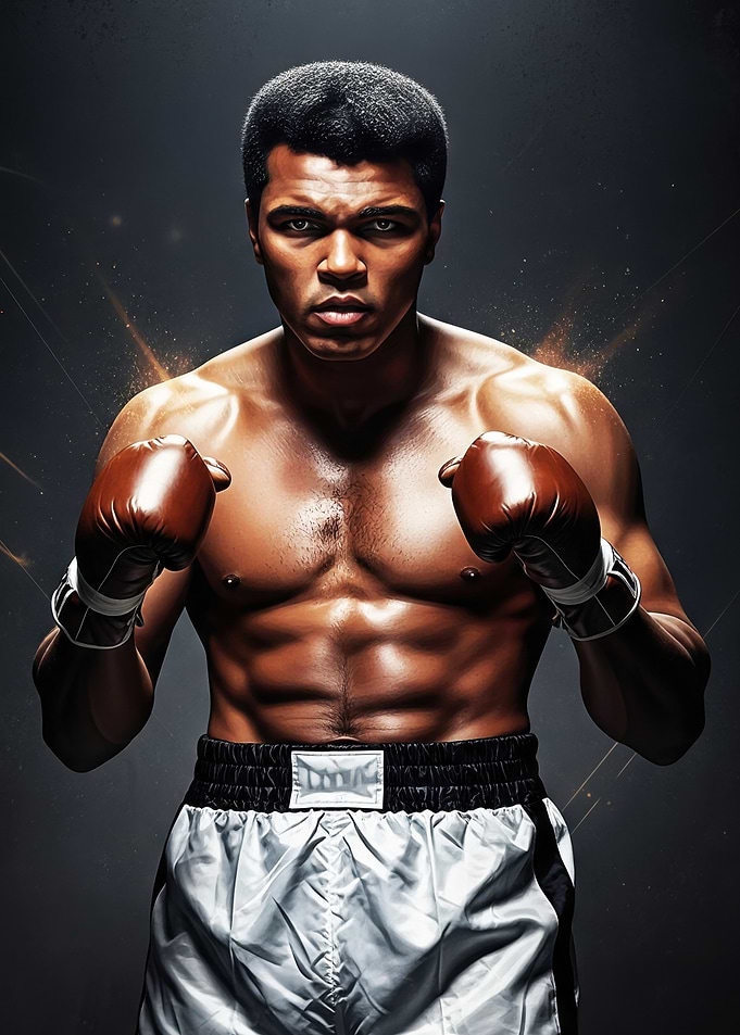 Muhammad Ali Portrait