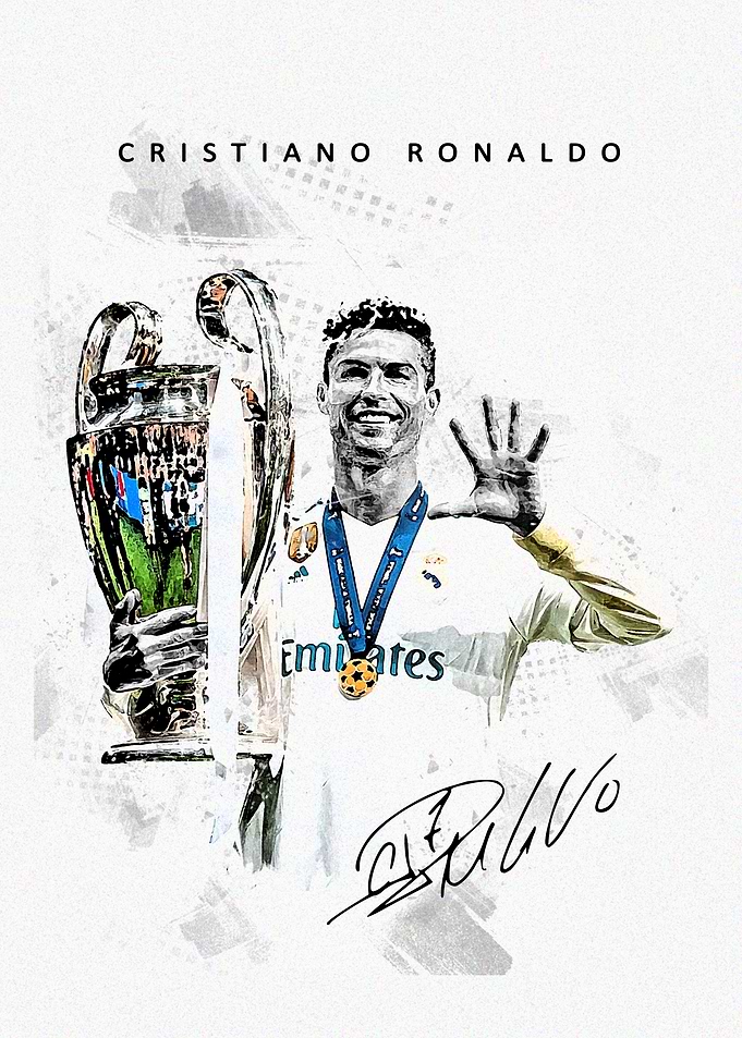 Ronaldo Champions League Celebration