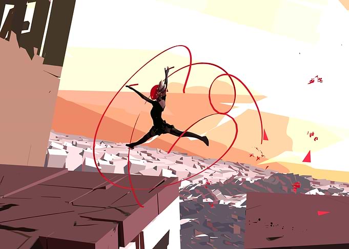 Bound game art