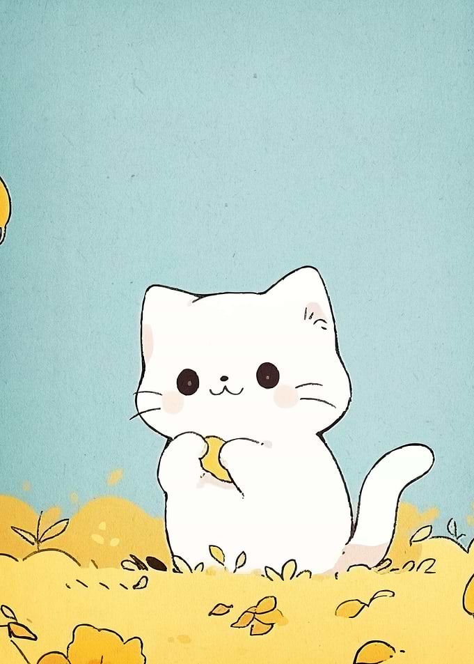 Cute Cat Cookie