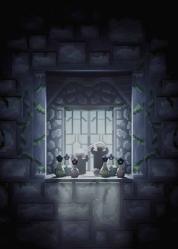 Pixel Kingdom Interiors Alchemist’s Window