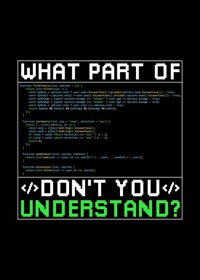 What Part of Don't You Understand Coding
