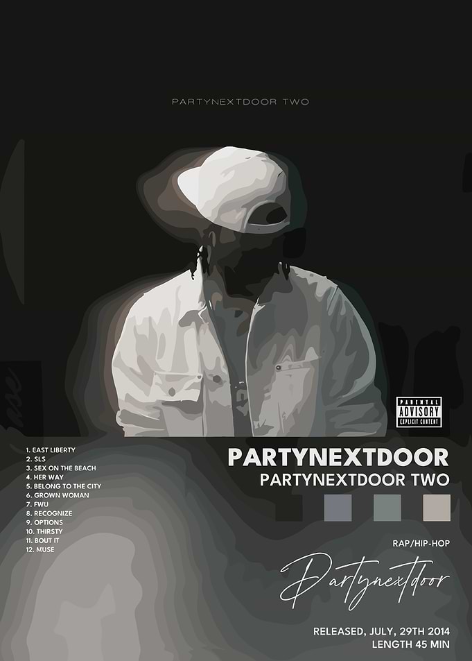 PARTYNEXTDOOR TWO Album Cover Art