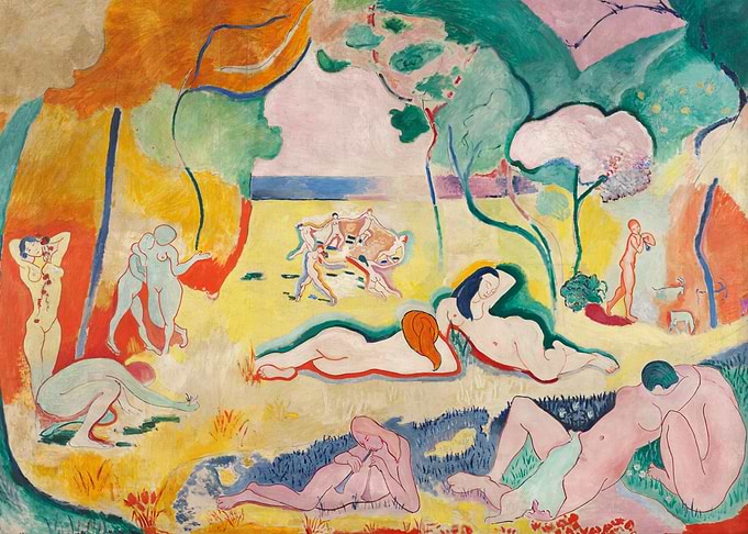 Le Bonheur de Vivre by Matisse