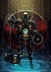 Warframe Video Game Poster