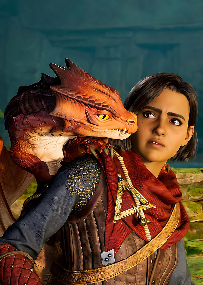 Split Fiction with Dragon Companion