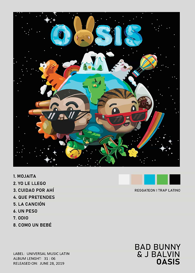 Bad Bunny & J Balvin Oasis Album