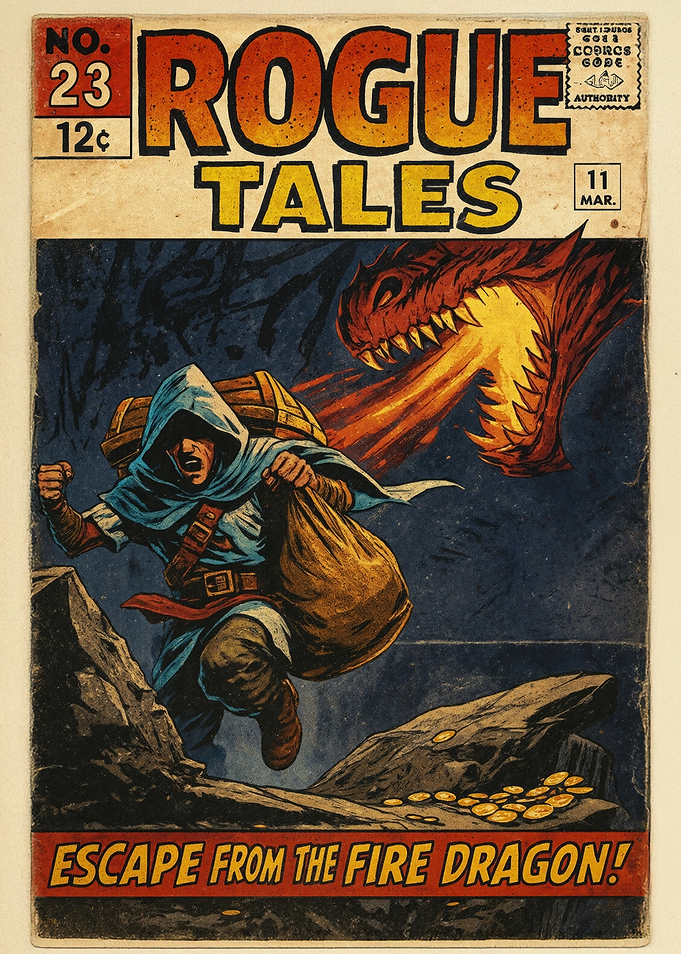 Rogue Tales: Escape from the Dragon