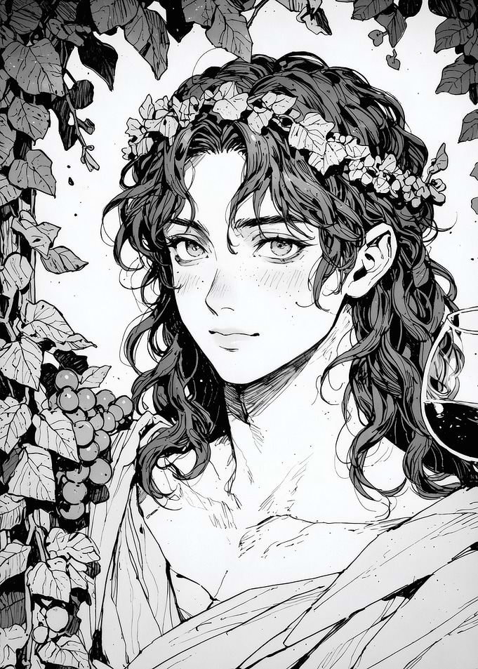 Dionysus God of Wine and Revelry - Olympus Collection