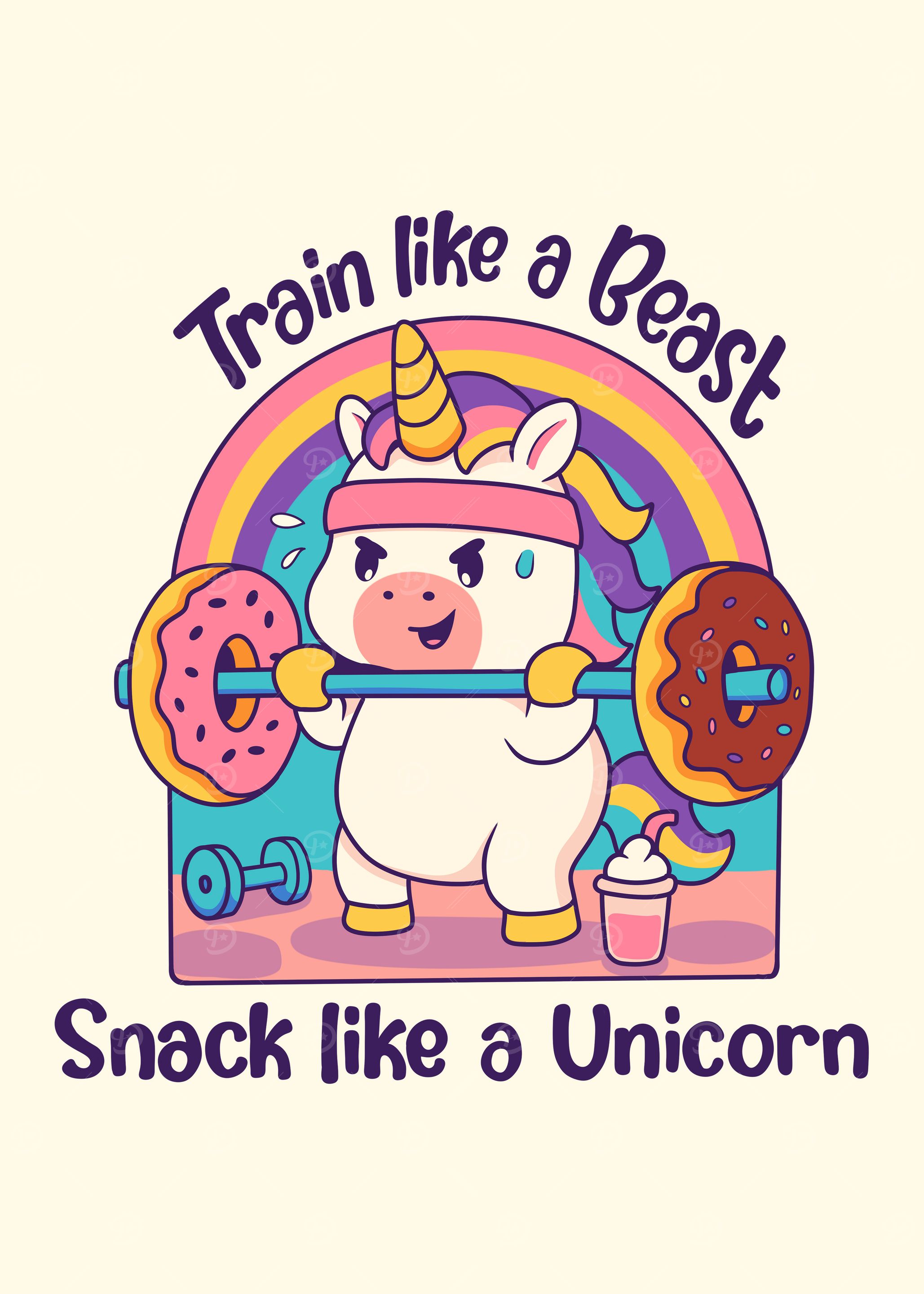 Train like a Beast, snack like a Unicorn