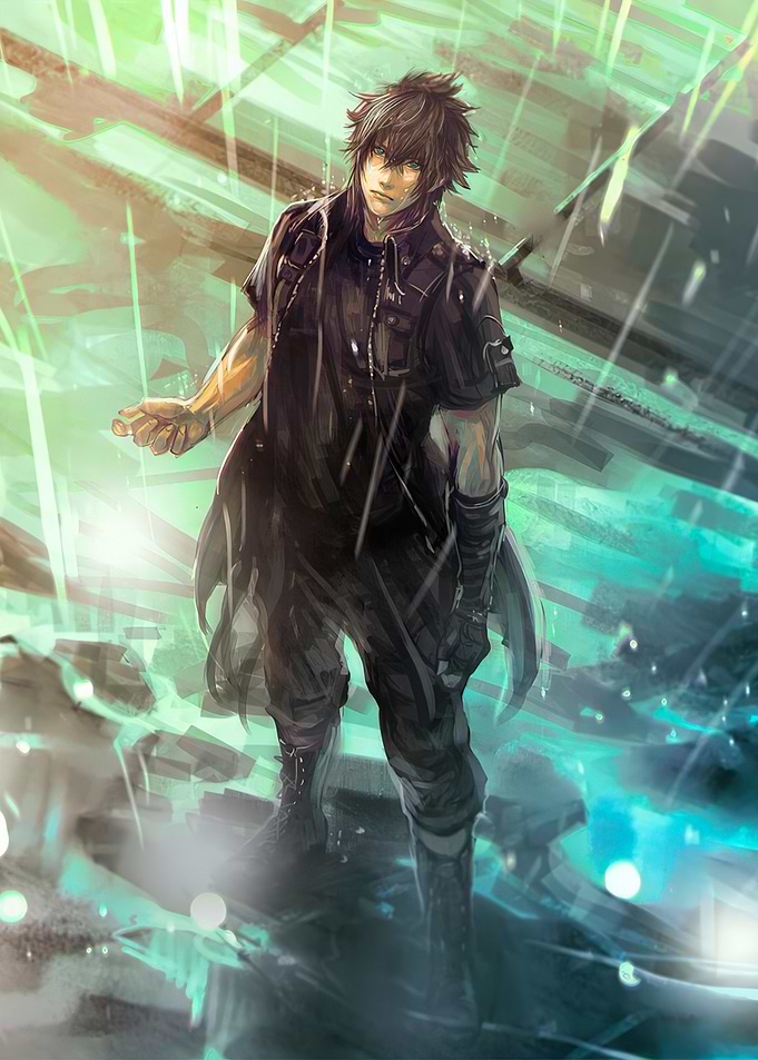 Noctis Lucis Caelum in the Rain
