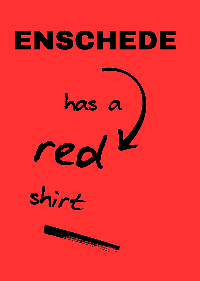 Enschede has a red shirt
