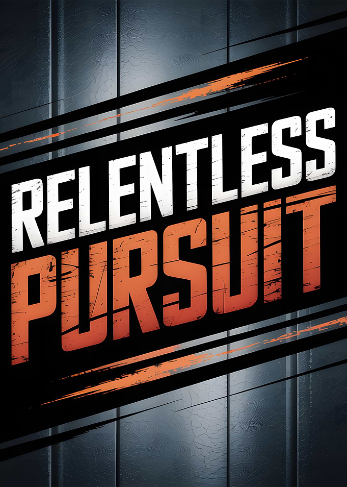 Relentless Pursuit Text Art