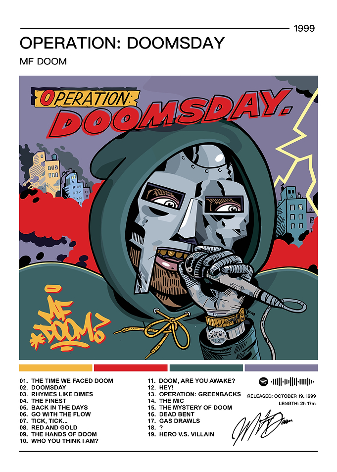 MF DOOM Operation: Doomsday Album