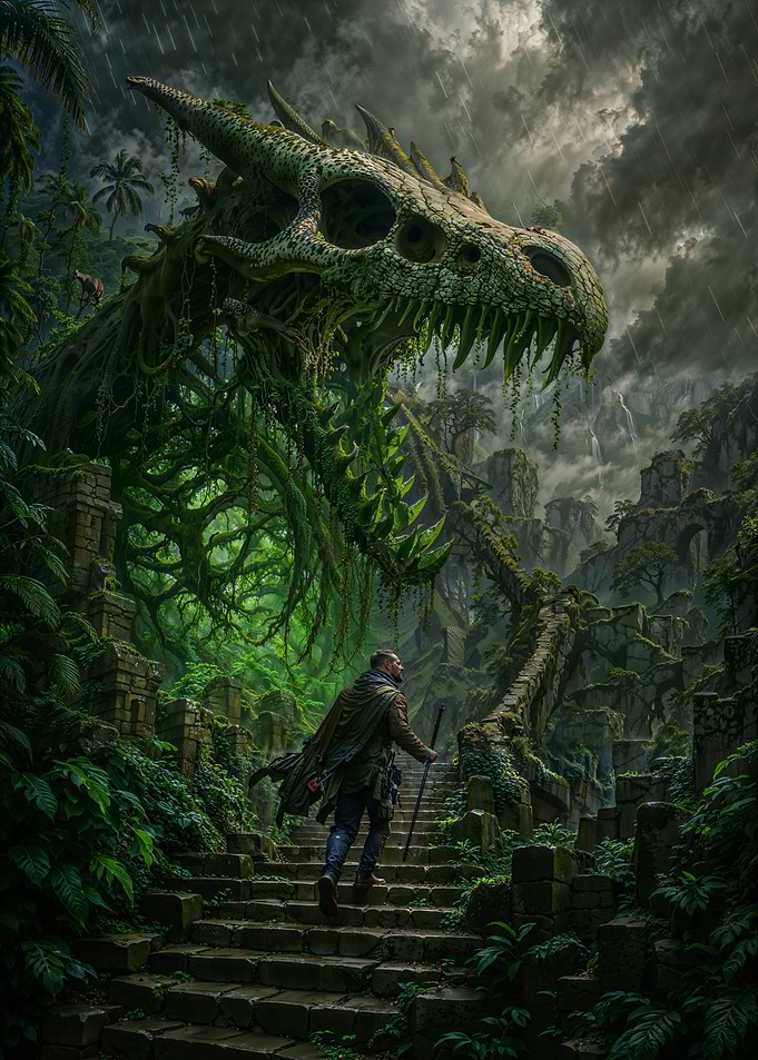 Dragon Skull Ruins in Jungle