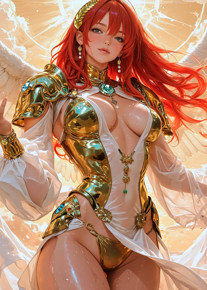 Fantasy Battle Angel of the Sun